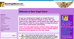 Desktop Screenshot of bestangelstore.com